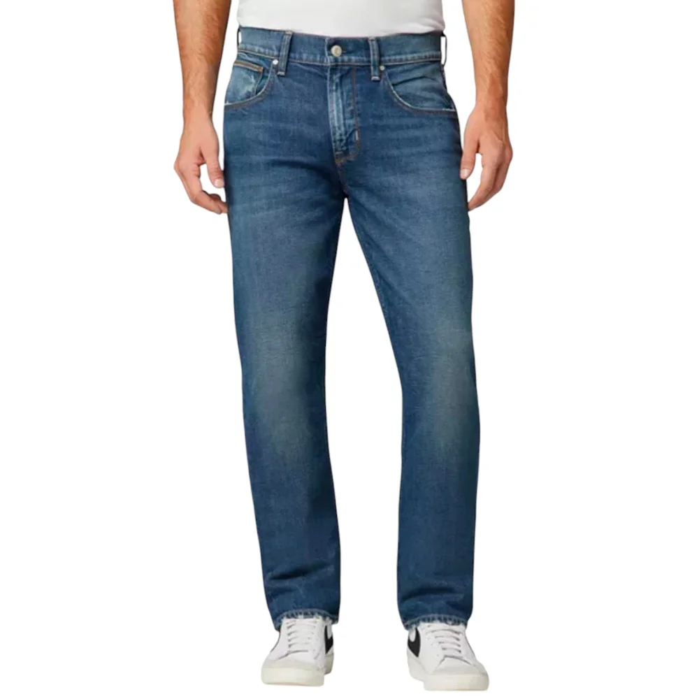 Hudson Byron Straight 5 Pocket Medium Wash Stretch Jean Sz 38